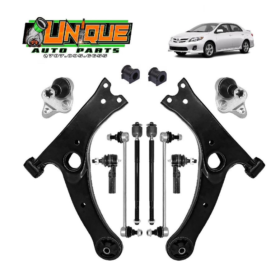 Corolla 09-13 USDM Suspension Delantera Platos Terminales Links