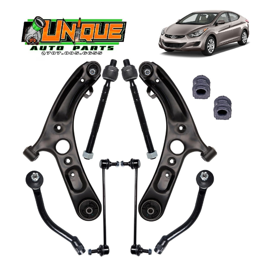 Elantra 11-16 Suspension Delantera Platos Terminales Links