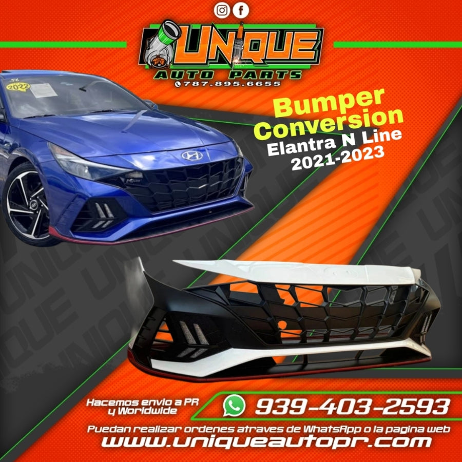Bumper Conversion Elantra N 21-23