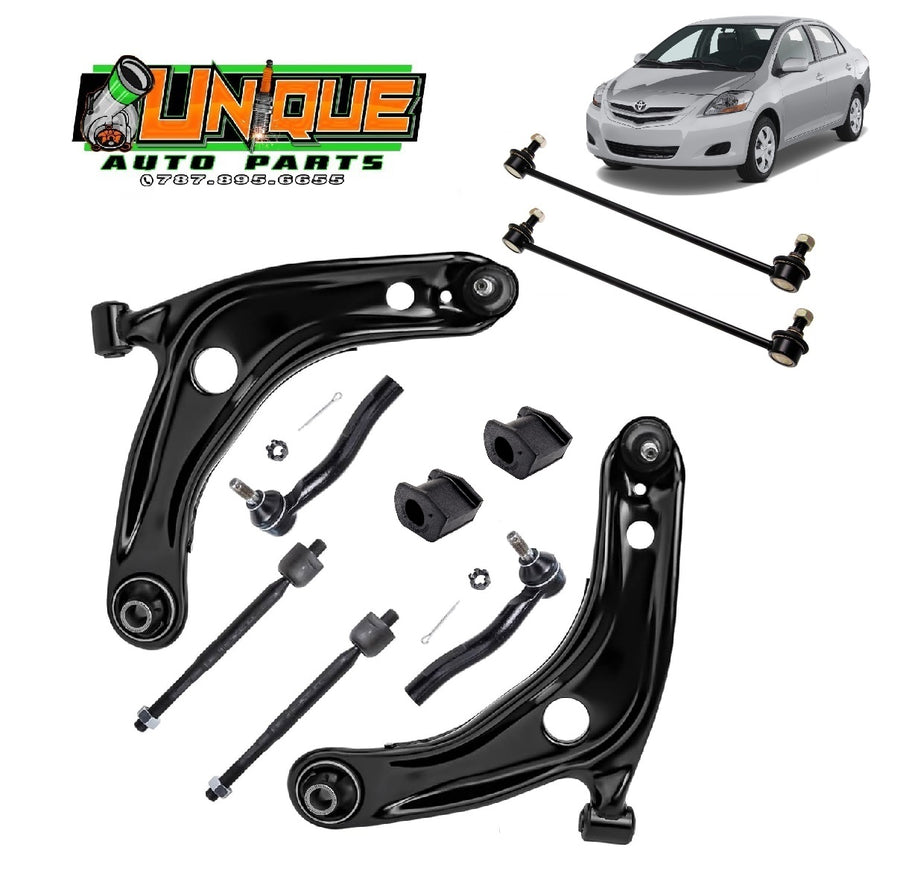 Yaris 06-11 Suspension Delantera Platos Terminales Links