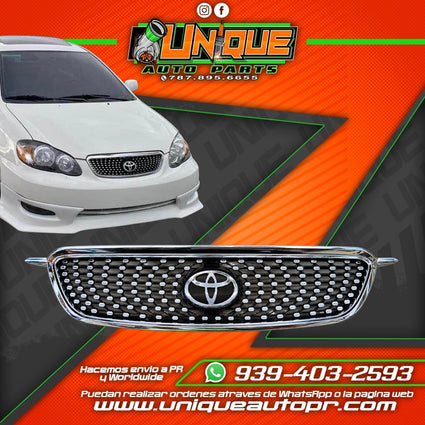 New Parrilla Altis Pro Corolla 03-08