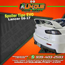 Spoiler Lancer 08-17 Tipo EVO
