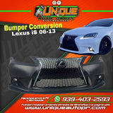 Bumper Conversion Lexus IS 06-13