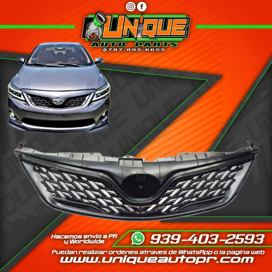 Parrilla ZR6 Corolla 11-13 JDM Grill