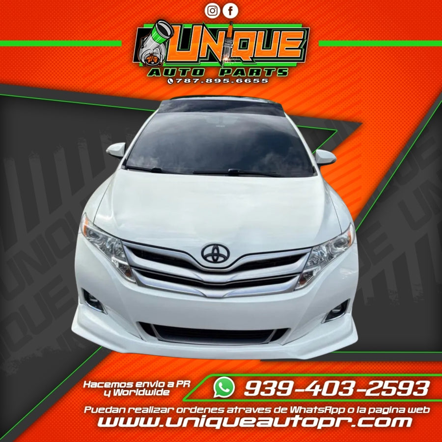Front Lip Venza 09-15 Tipo Altis