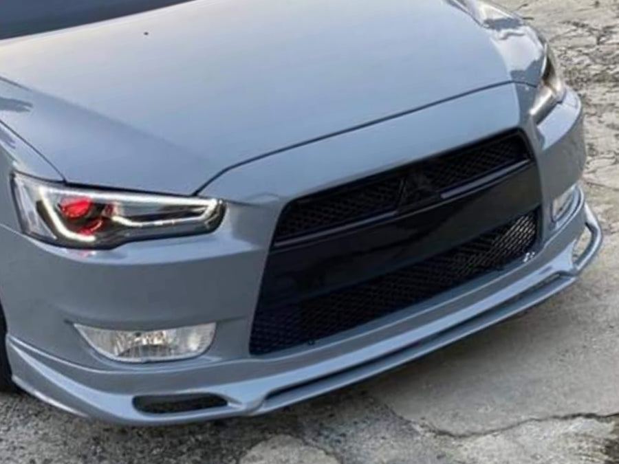 Front Lip Lancer 08-17 Mugen Fiberglass