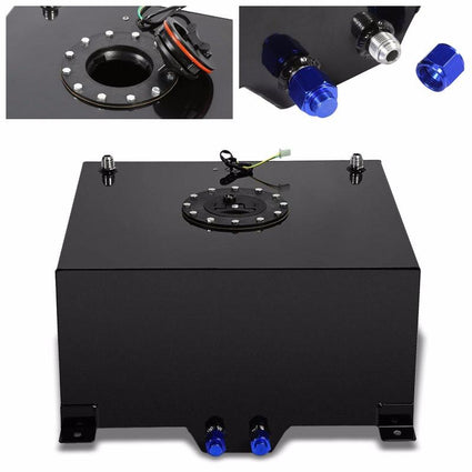 Tanque Gasolina Aluminio 15 Galones Negro